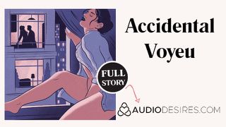 Voyeur Masturbation  Erotic Audio Story  Stranger Sex  ASMR Audio Porn for Women