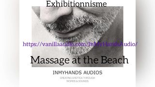 Massage at the Beach - Exhibitionism Audio
